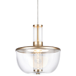 Подвесной светильник с плафоном из акрила и металлическим основанием Blanton 23 варинант исполнения - 3 | Loft Concept в Челябинске