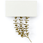 Бра Brass Eucalyptus Branches Lampshade Wall Lamp варинант исполнения - 1 | Loft Concept в Челябинске