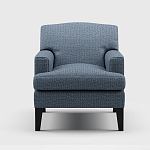 Мебельная ткань Шенилл голубой цвет 142 см T4-49 варинант исполнения - 5 | Loft Concept в Челябинске