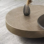 Комплект их 2-х круглых дизайнерских журнальных столов Difelap варинант исполнения - 3 | Loft Concept в Челябинске