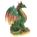 Декоративная статуэтка Дракон Green Orange Dragon Statuette варинант исполнения - 1 | Loft Concept в Челябинске