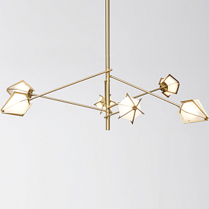 Люстра HARLOW Spoke Chandelier Gabriel Scott