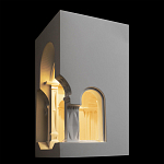 Встраиваемый в стену гипсовый светильник под покраску с арками и рельефными колоннами Antiquity Athena варинант исполнения - 5 | Loft Concept в Челябинске