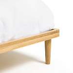 Кровать из массива дуба с пружинным блоком Mateta варинант исполнения - 7 | Loft Concept в Челябинске