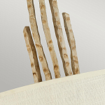 Бра с белым абажуром и элементами в виде натуральных веток Hinkley варинант исполнения - 2 | Loft Concept в Челябинске