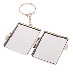 Зеркало брелок складное двухстороннее из натурального камня Малахит Stone Mirrors варинант исполнения - 3 | Loft Concept в Челябинске