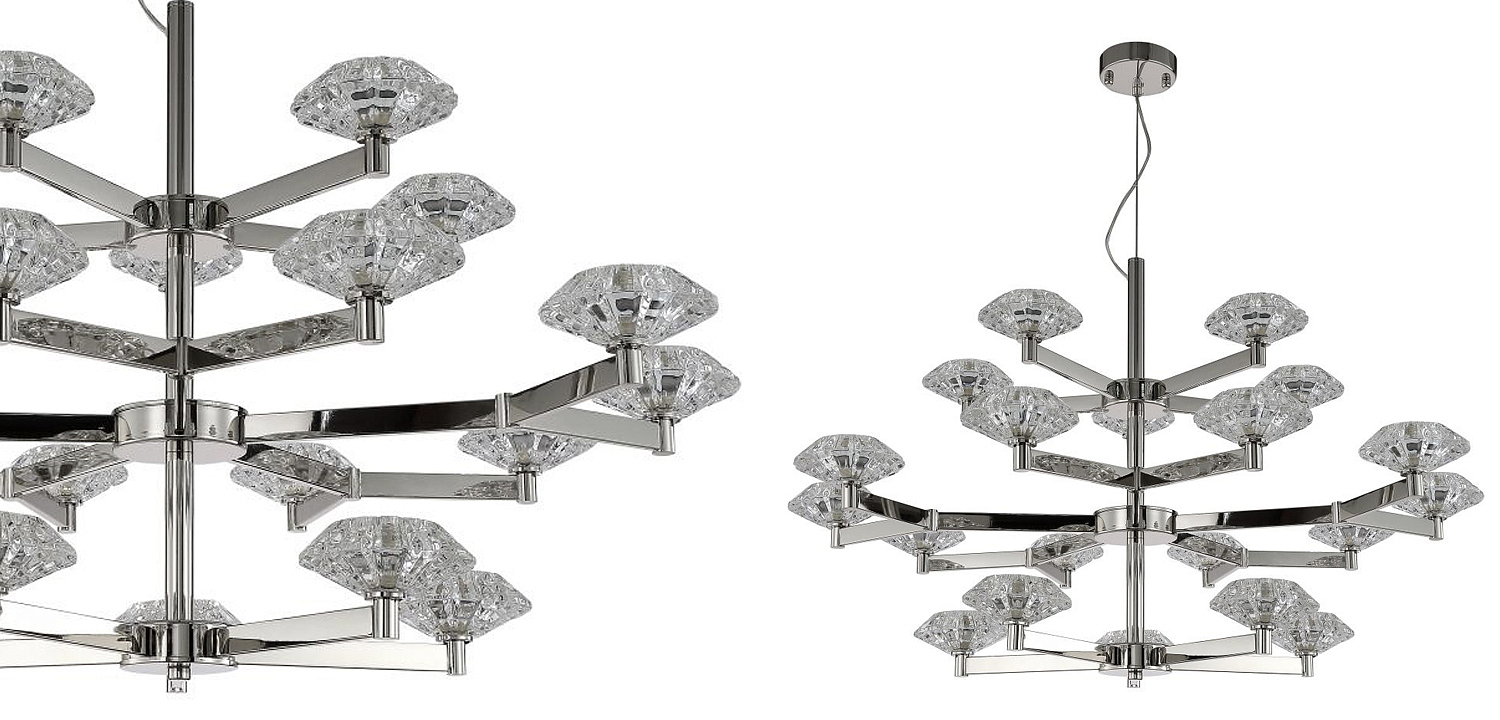 Люстра Yerker Chandelier Nickel 20 Люстра Yerker Chandelier Nickel 20 - Loft-Concept в Челябинске