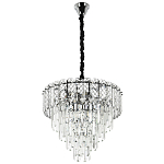 Хрустальная люстра Harmonica Crystal Chrome Chandelier 10 варинант исполнения - 2 | Loft Concept в Челябинске