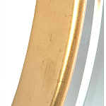 Зеркало в золотой деревянной раме Riviera варинант исполнения - 1 | Loft Concept в Челябинске