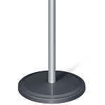 Вешалка серого цвета с 4-мя крючками из пластика Curves Hangers варинант исполнения - 3 | Loft Concept в Челябинске