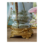 Ваза из фарфора с бронзовыми элементами Tropical Garden варинант исполнения - 5 | Loft Concept в Челябинске