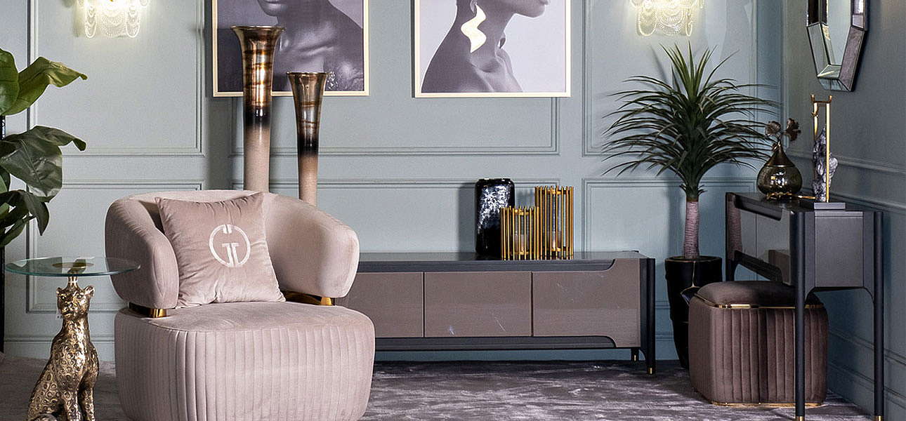 Ваза бежевый конус Sophia 100 Ваза бежевый конус Sophia 100 - Loft-Concept в Челябинске
