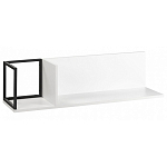 Полка навесная белая открытая Strict Lines  варинант исполнения - 1 | Loft Concept в Челябинске