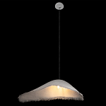 Подвесной светильник с асимметричным волнообразным абажуром и фактурной бахромой по краю Tactile Line варинант исполнения - 5 | Loft Concept в Челябинске