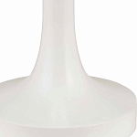 Торшер белый с тканевым абажуром на деревянном основании Graceful Silhouette варинант исполнения - 1 | Loft Concept в Челябинске