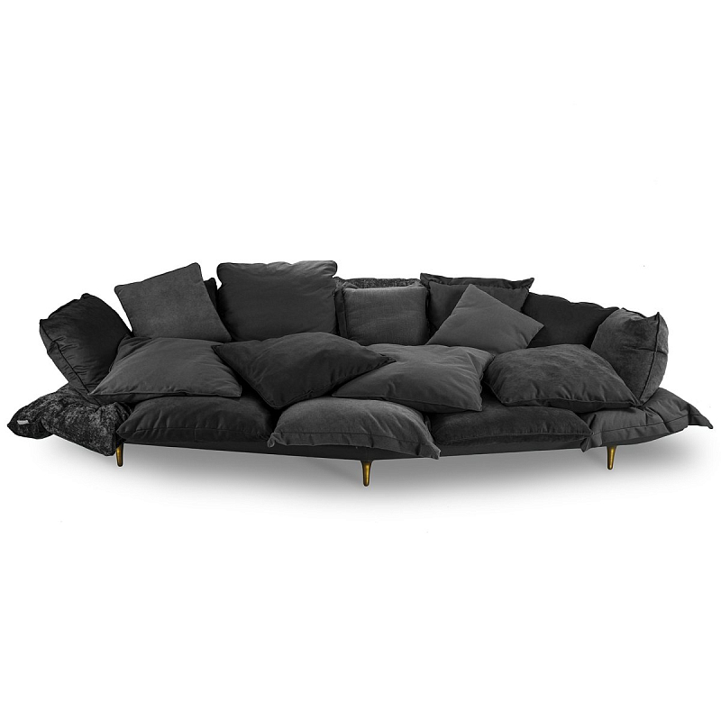 Диван Seletti Sofa Comfy charcoal grey Серый Диван Seletti Sofa Comfy charcoal grey Серый в Челябинске | Loft Concept
