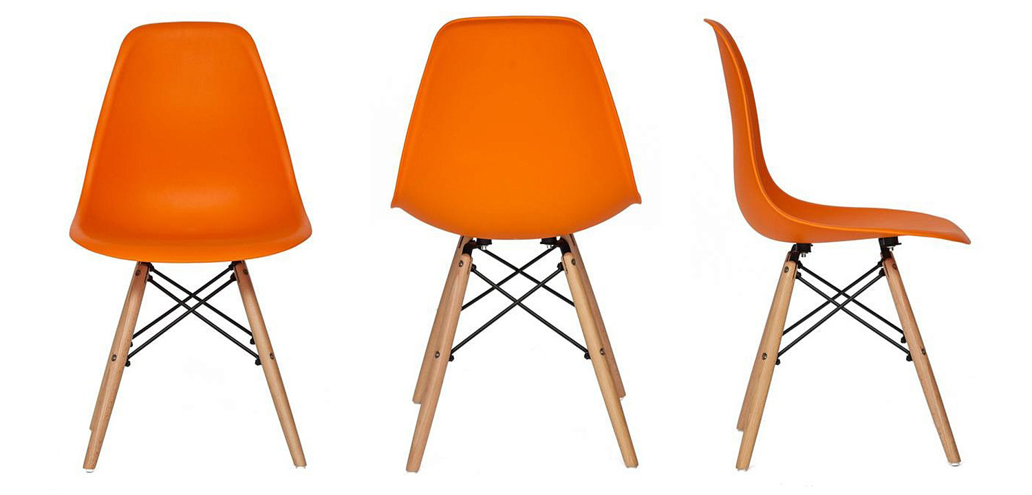 Стул DSW orange Стул DSW orange - Loft-Concept в Челябинске
