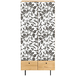 Шкаф с принтом Leaf bouquet варинант исполнения - 2 | Loft Concept в Челябинске