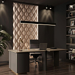 Гипсовая 3D панель с принтографией PM-108 варинант исполнения - 6 | Loft Concept в Челябинске