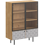 Витрина с изображением на дверцах Elise Cupboard варинант исполнения - 7 | Loft Concept в Челябинске