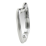 Зеркало в серебряной раме Liquid Iron варинант исполнения - 2 | Loft Concept в Челябинске