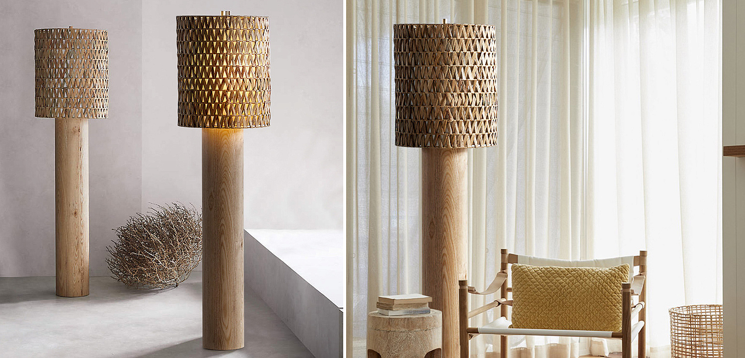 Торшер Wicker Furniture Tenny Floor Lamp Торшер Wicker Furniture Tenny Floor Lamp - Loft-Concept в Челябинске