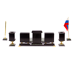 Настольный письменный набор из нефрита на ножках Executive Recruitment варинант исполнения - 5 | Loft Concept в Челябинске