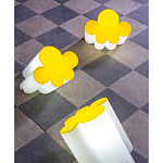 Настольная дизайнерская лампа Poltronova Passiflora Yellow Table Lamp варинант исполнения - 3 | Loft Concept в Челябинске