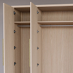 Большой Шкаф Primo Светлый дуб с 3 дверьми и 3 выдвижными ящиками варинант исполнения - 5 | Loft Concept в Челябинске