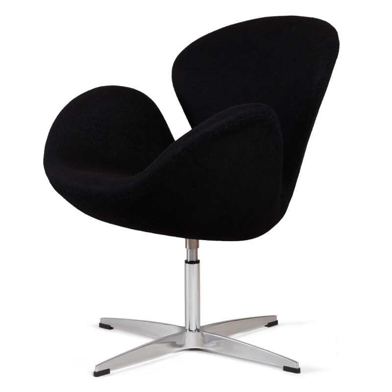 Кресло Swan black Черный Кресло Swan black Черный в Челябинске | Loft Concept