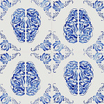 Плитка с узором Мозг варинант исполнения - 1 | Loft Concept в Челябинске