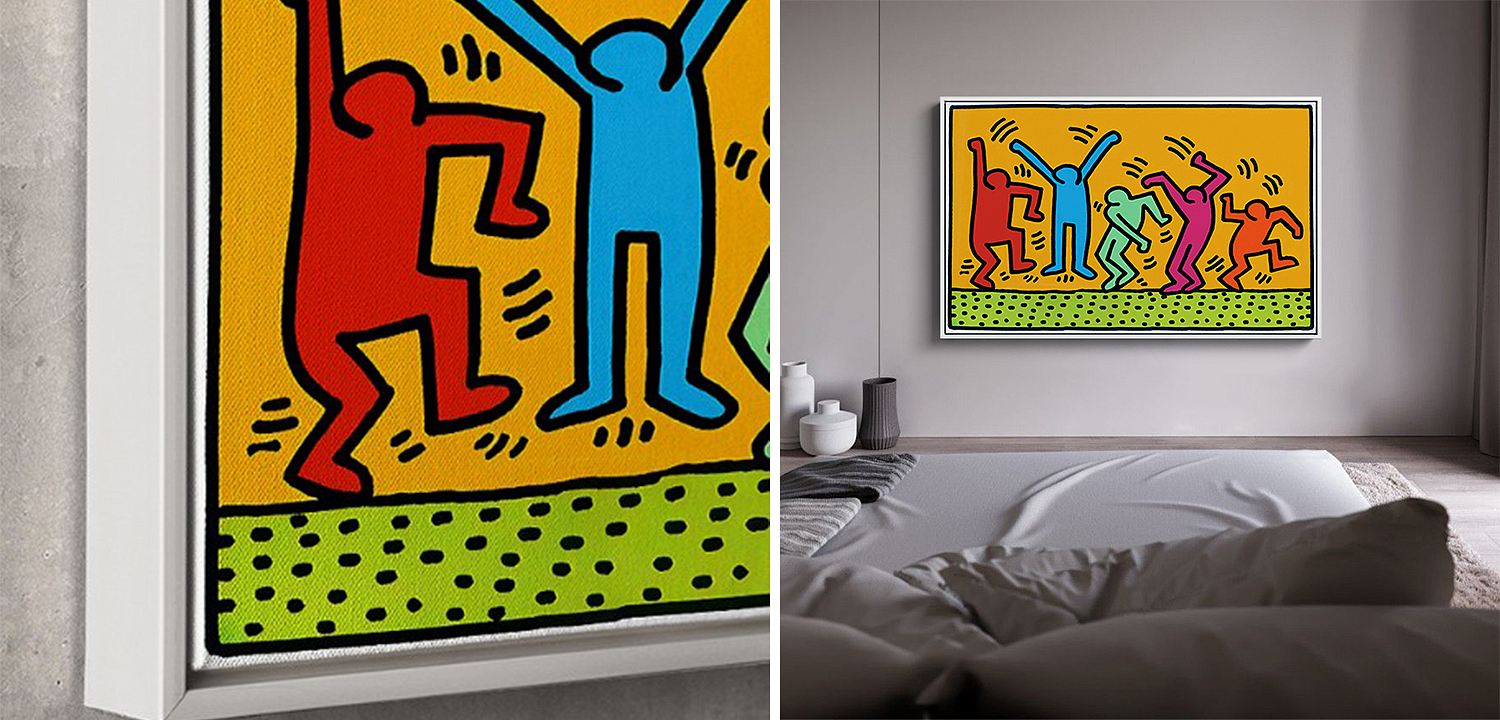Постер Keith Haring 5 Постер Keith Haring 5 - Loft-Concept в Челябинске