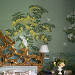 Обои ручная роспись Harpsden blue варинант исполнения - 4 | Loft Concept в Челябинске