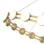 Люстра кольцевая с круглыми светодиодными источниками света Maxine Light варинант исполнения - 10 | Loft Concept в Челябинске