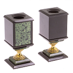 Настольный канцелярский набор из нефрита Apollo варинант исполнения - 4 | Loft Concept в Челябинске