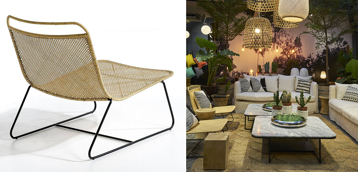 Кресло Lounge Wicker Armchair Кресло Lounge Wicker Armchair - Loft-Concept в Челябинске