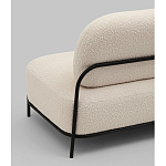 Диван Стоун ткань букле молочный варинант исполнения - 4 | Loft Concept в Челябинске