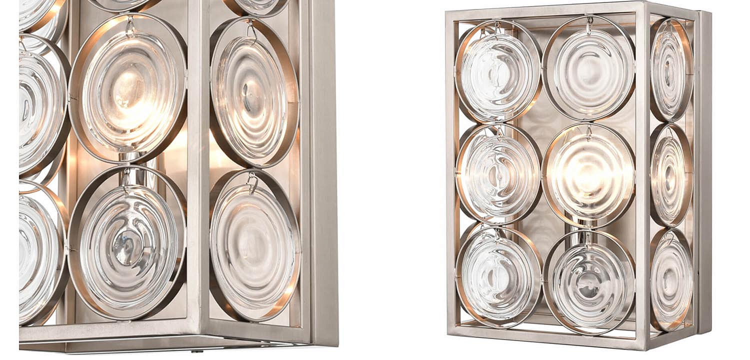 Бра Edalina Sconce nickel satin Бра Edalina Sconce nickel satin - Loft-Concept в Челябинске