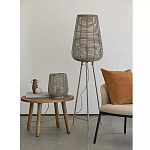 Торшер с плетеным металлическим плафоном Wicker Iron Lamp варинант исполнения - 2 | Loft Concept в Челябинске