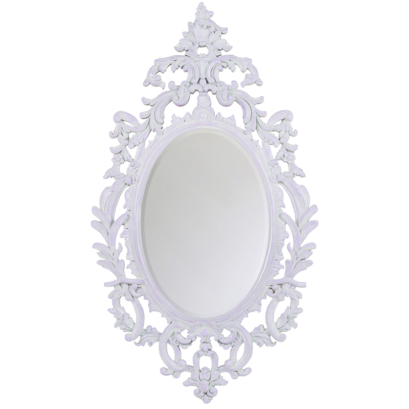 Зеркало в ажурной раме с эффектом старины Classic Ornament Mirror Бежевый Зеркало в Челябинске | Loft Concept 