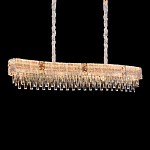 Люстра волнистой формы с каскадом из прозрачного хрусталя Constant Sparks варинант исполнения - 4 | Loft Concept в Челябинске