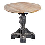 Столик кофейный с резным античным узором Antique Engraving варинант исполнения - 1 | Loft Concept в Челябинске