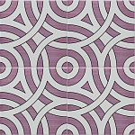 Дизайнерская плитка с узором Петли варинант исполнения - 3 | Loft Concept в Челябинске