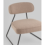 Кресло лаунж Kate букле капучино варинант исполнения - 2 | Loft Concept в Челябинске