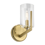 Бра с прозрачным плафоном в форме цилиндра Kichler варинант исполнения - 1 | Loft Concept в Челябинске