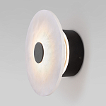 Бра светодиодный с мраморным рассеивателем черный  варинант исполнения - 2 | Loft Concept в Челябинске