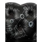 Кресло "Умный Умник" Rick and Morty graffiti chair натуральная кожа  варинант исполнения - 5 | Loft Concept в Челябинске