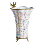 Ваза с бронзовой стрекозой Paradise Dragonfly варинант исполнения - 2 | Loft Concept в Челябинске