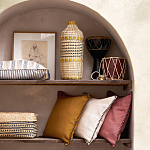 Ваза декоративная из натурального плетеного бамбука Bamboo Decor 42 варинант исполнения - 5 | Loft Concept в Челябинске