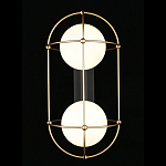 Бра настенное с 2 белыми плафонами Karina варинант исполнения - 1 | Loft Concept в Челябинске